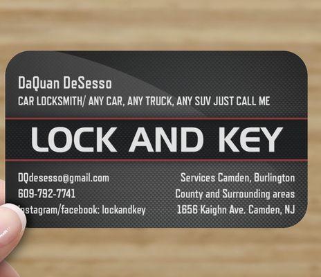 Lock and key