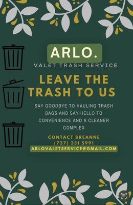 Arlo Valet Trash Service