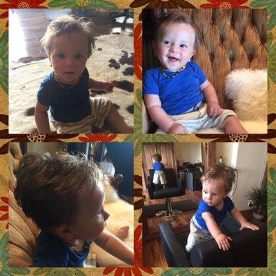 Babies love HAVEN hair salon & day spa too! Relaxed fun place for the keiki to come get fresh new hair