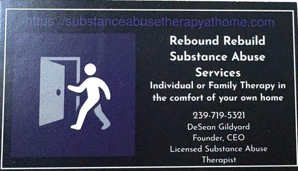 Rebound Rebuild Substance Abuse Services