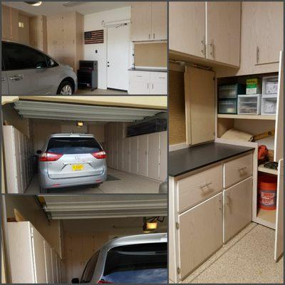 Reliable Garage Cabinets did an amazing job!! Highly recommend. Check out my review on Yelp.