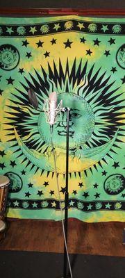 neumann u87 mic in vocal booth