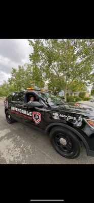 "Fast. Visible. Reliable. Our professional vehicle patrol services keep your property secure around the clock--because safety never sleeps."