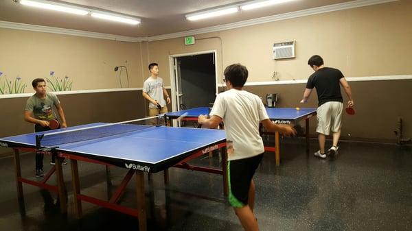 Ping pong championship.
