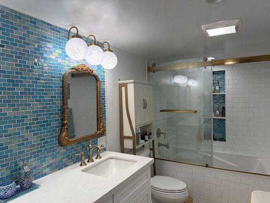 Second bath they did