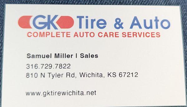 GK Tire & Auto