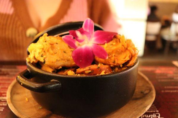 Arroz con pollo a la chorrera