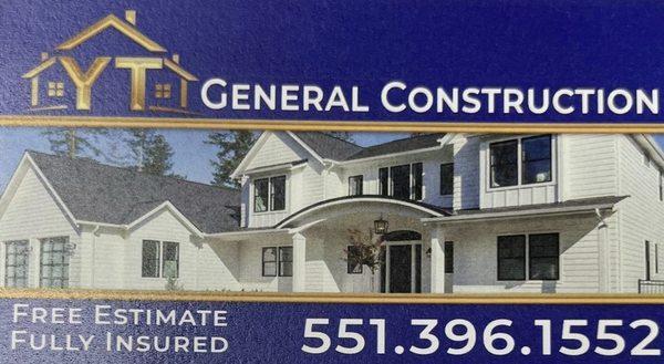 YTGENERALCONSTRUCTION