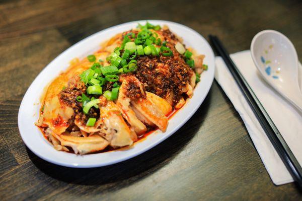 Spicy chicken with garlic