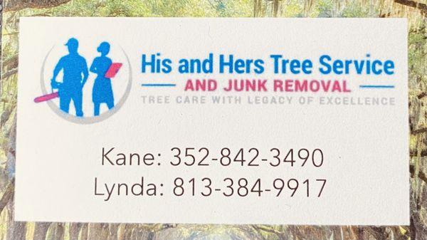 His and Hers Tree Service