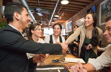 Meet new friends and network with people who live or work in your area