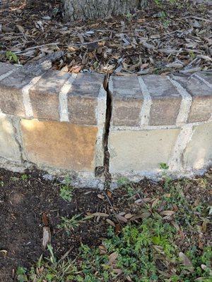 Its North Texas the soil will move