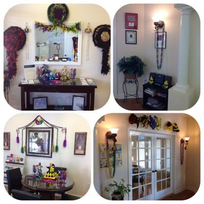 Emerald Coast Rentals Office. We are ready for Mardi Gras! Pensacola Beach is a great place to celebrate Mardi Gras...