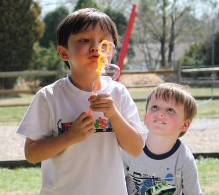 Norbeck has a number of enrichment programs, here our students are participating in our Hands On Science Program.