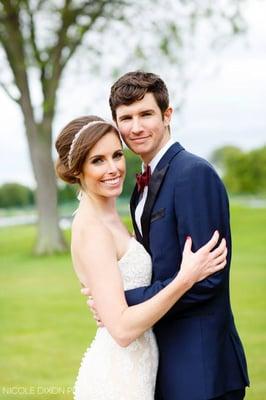 She came to the hotel where the bridal party was getting ready and all of the bridesmaid's hair looked fabulous as well. One of my bridesmai
