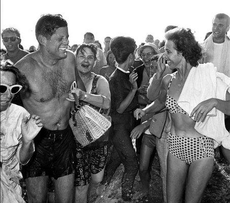 Meeting President John F. Kennedy in Santa Monica, Ca. two months before Missile Crisis