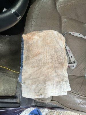 same towel different angle