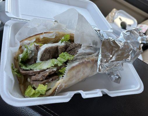 Fantastic gyro!