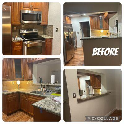 Kitchen/Laundry room renovation.