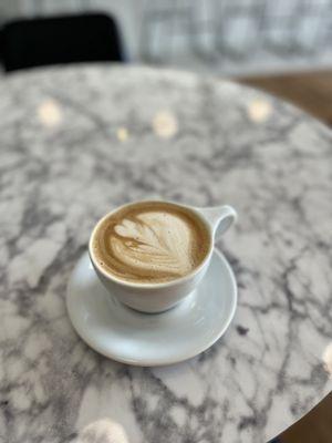 Lavender honey latte