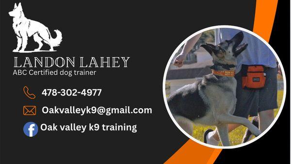 Oak Valley k9 Training