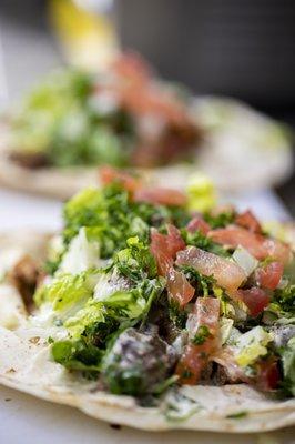 Shawarmas in process!