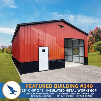 26x40 Metal Garage/Workshop