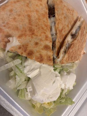 Beef quesadillas