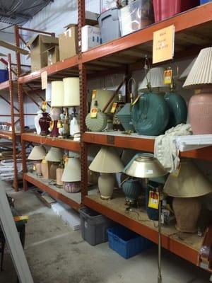 Lamps etc