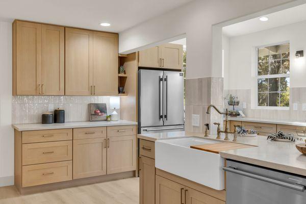 Complete kitchen transformation! New cabinets, countertops, and finishes designed for both beauty and function.