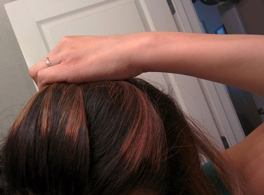 not too happy about bottom view of highlights :/