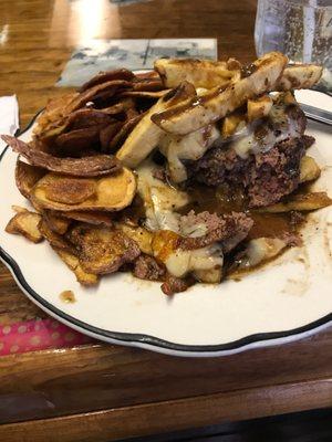 Special of the week (with no bun) a poutine buyer that is TO DIE FOR.
