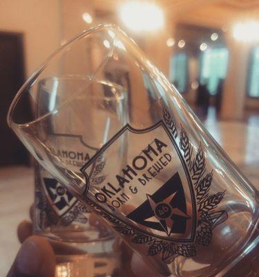 The perfect glasses for sampling beer.