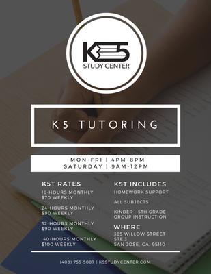 K-5 Study Center cultivates independent thinkers and self-reliant learners.