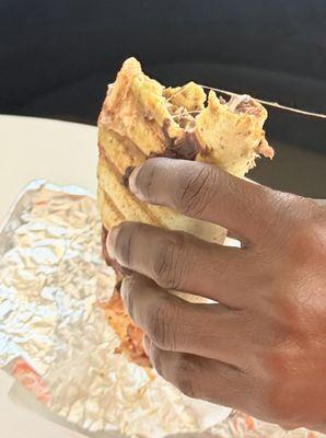 Oxtail Breakfast Burrito