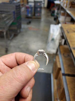 Ring needs to be fixxed snd sized