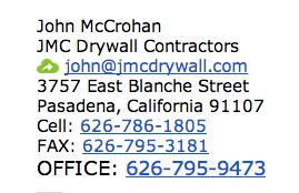 J M C Drywall Contractors