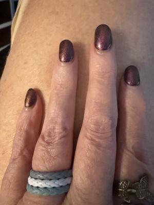 Hybrid manicure after 3 weeks!