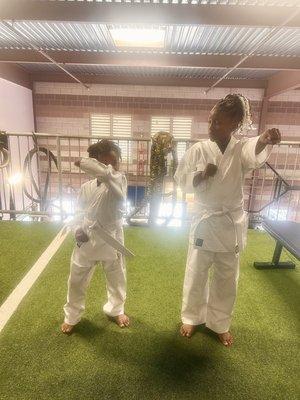 1st day of Karate