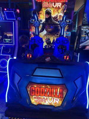 The arcade is trying to steal the show