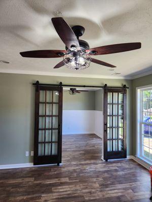 Butcherblock & Beadboard