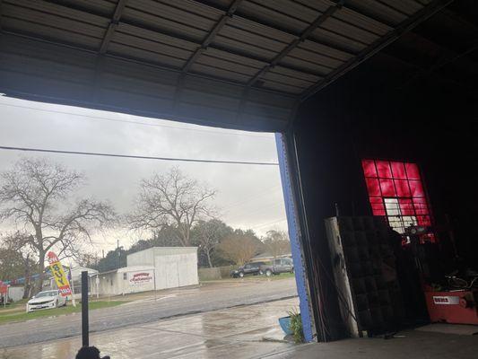 La entrada principal