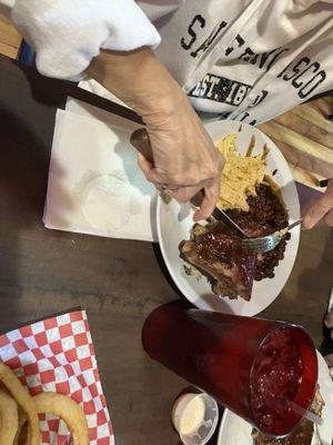 Bbq pork ribs special sure was a hit with my dinner guests!