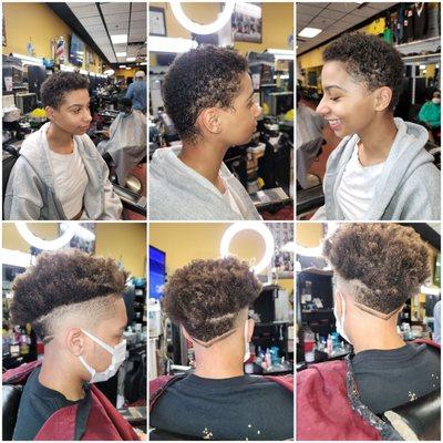 Please follow up on Facebook at 100 Degrees Barber Shop, onehundreddegrees. Ig. 100 Degrees Barber Shop Twitter. @praul40