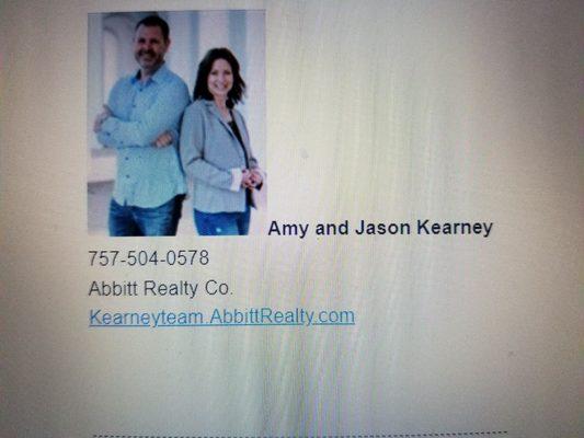 Amy and Jason Kearney