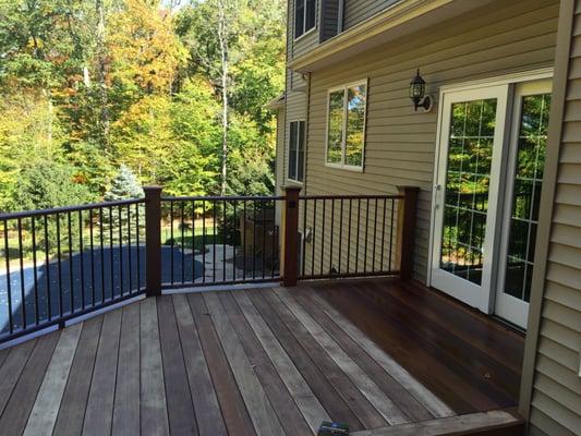 Mahogany Deck Before After