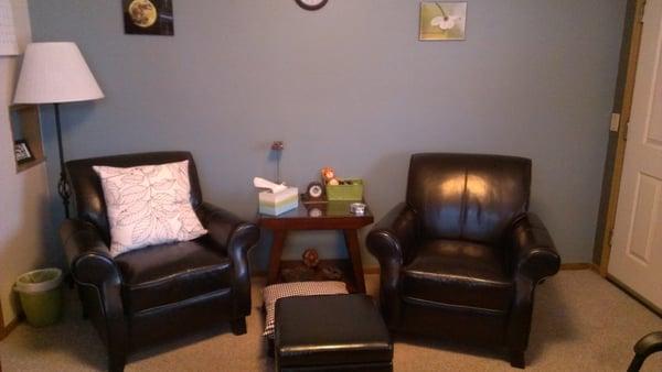 One corner of my office.