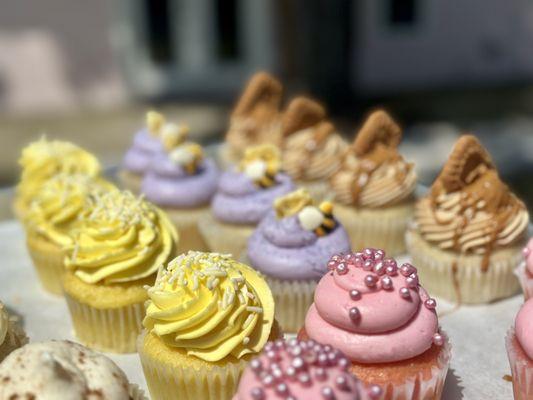 Daily Cupcakes available - Lemon
-Strawberry
- Honey Lavender
-Cookie Butter