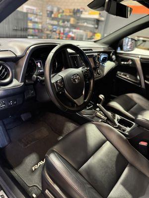 Clean, shiny, and rejuvenated.