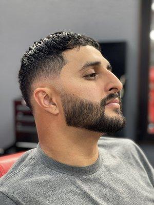 Fade & beard